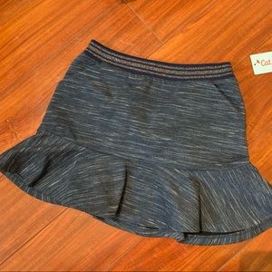 Girls ruffle edge skirt. Jersey NWT 5/6